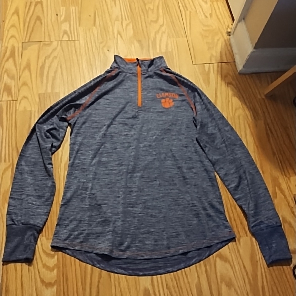 Colosseum Blue and Orange Long Sleeve Tee
